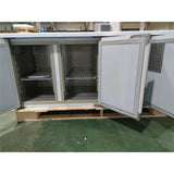221024 - 3 Door Refrigerated Counter with Backsplash - 346L (SNACK3200TN)