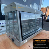 Empire Commercial Heated Countertop Display Merchandiser 90 cm Wide - R60-1H-Refurbished
