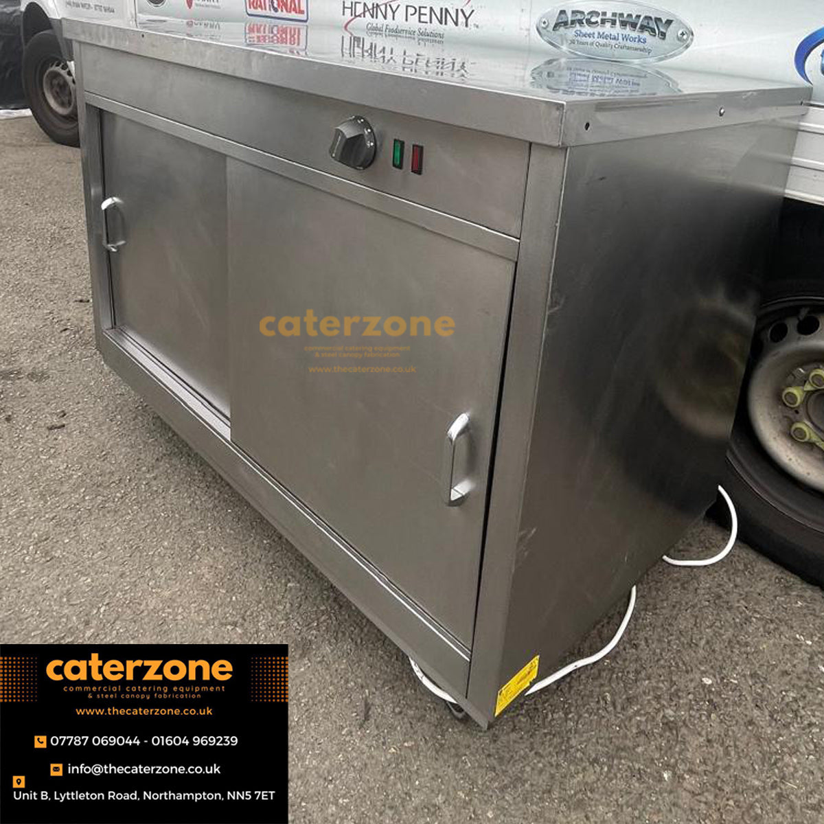 Parry Pass-Through Hot Cupboard HOT12P-REFURBISHED