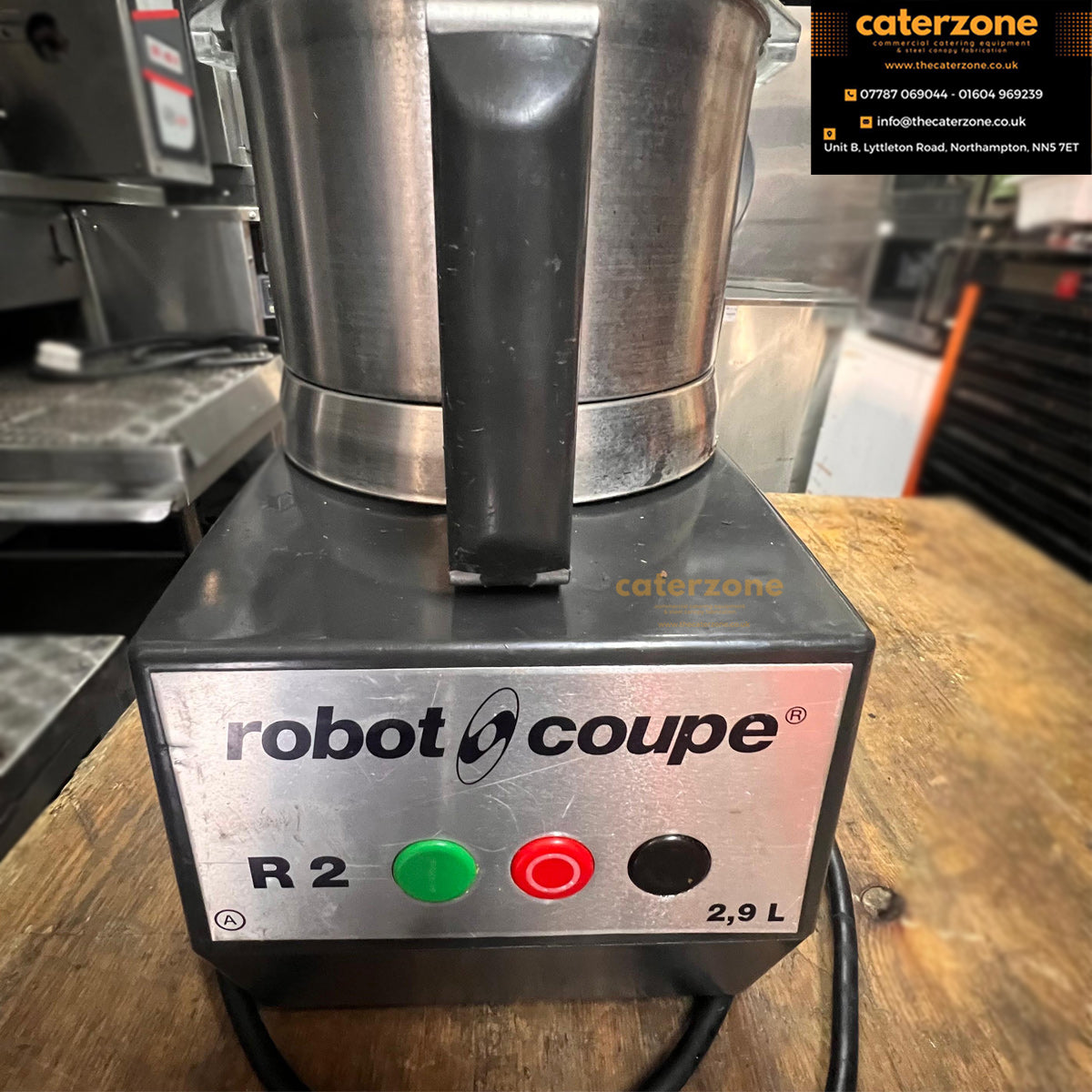 Robot Coupe R2 Cutter Mixer vegetable cutter– Fitted with Feed Tube Attachment-REFURBISHED