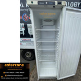 Blizzard H400WH Commercial Upright Fridge White Storage Refrigerator-REFURBISHED