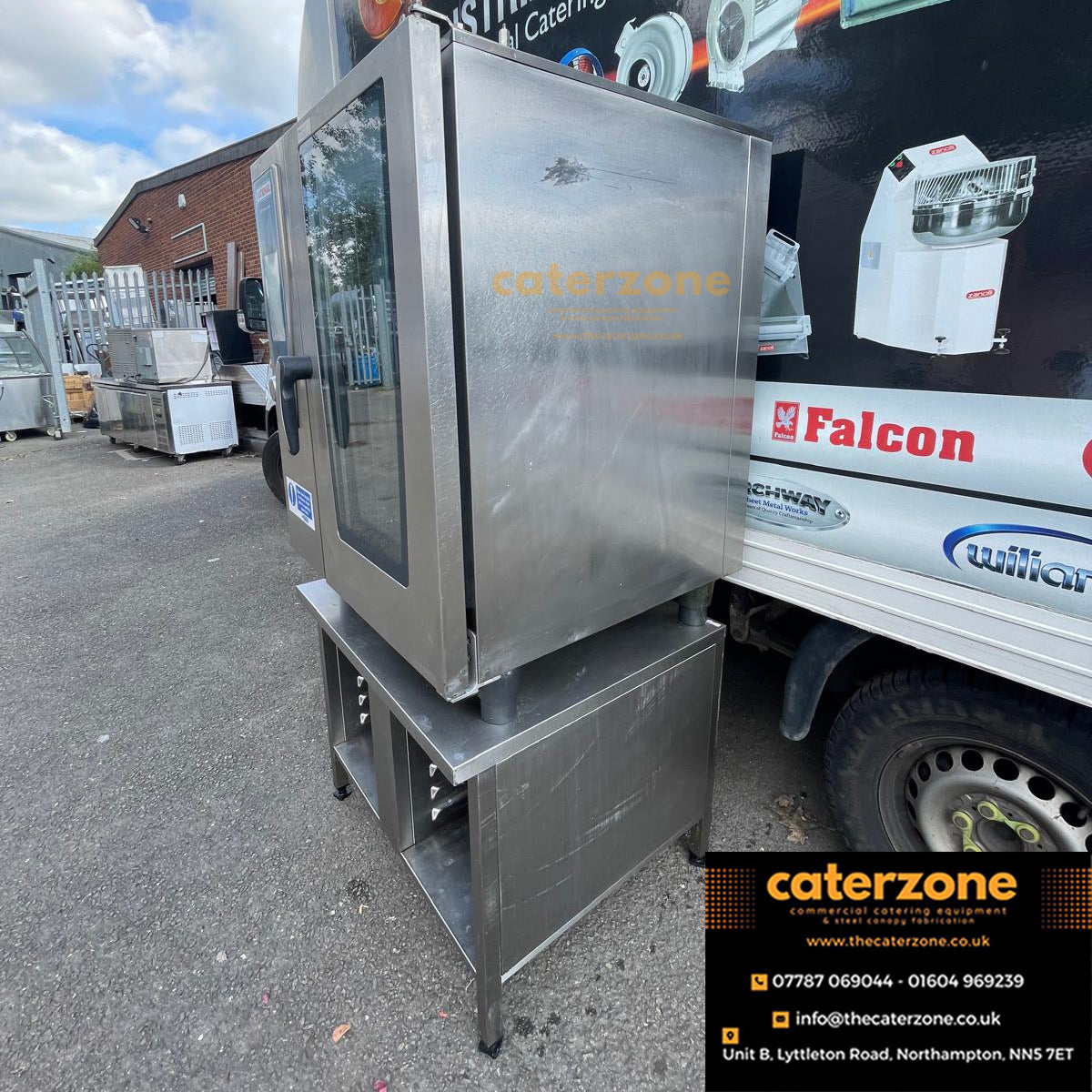 Rational Combi Oven 10 Grid Electric with stand -Refurbished
