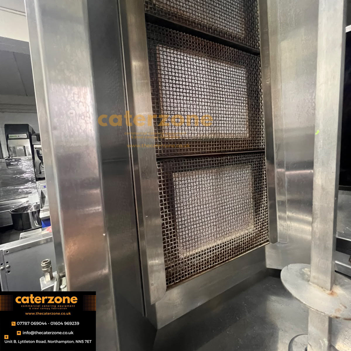 4 Burner Gas Doner Kebab Machine-Refurbished