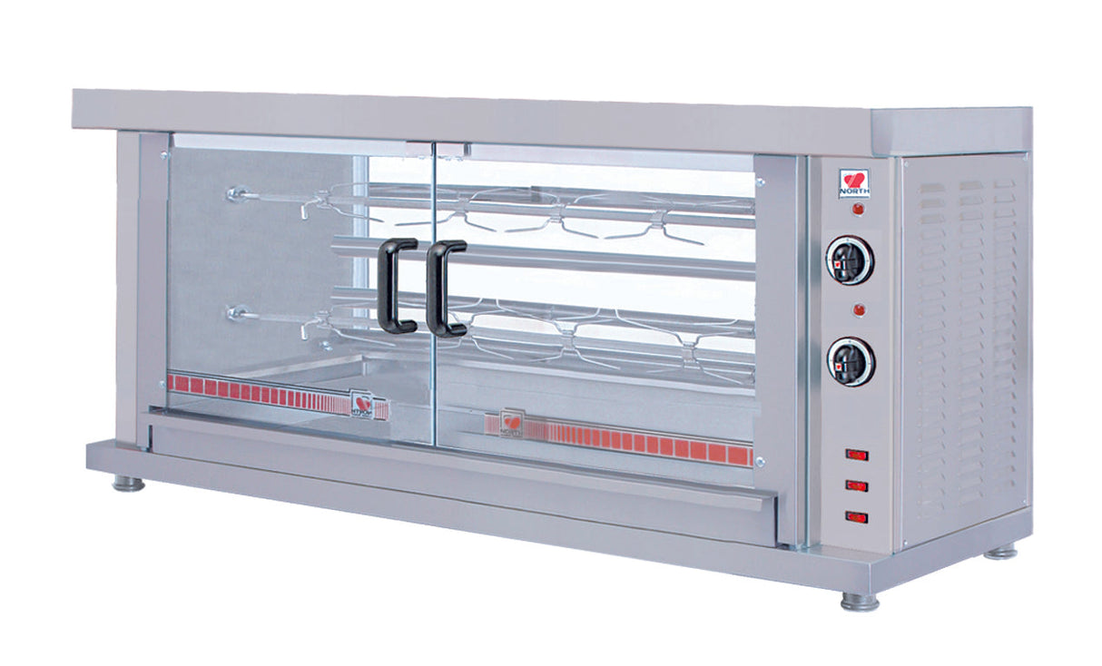 Electrifying Combisteel Chicken Rotisserie with Dual Spits - Model 7472.0030