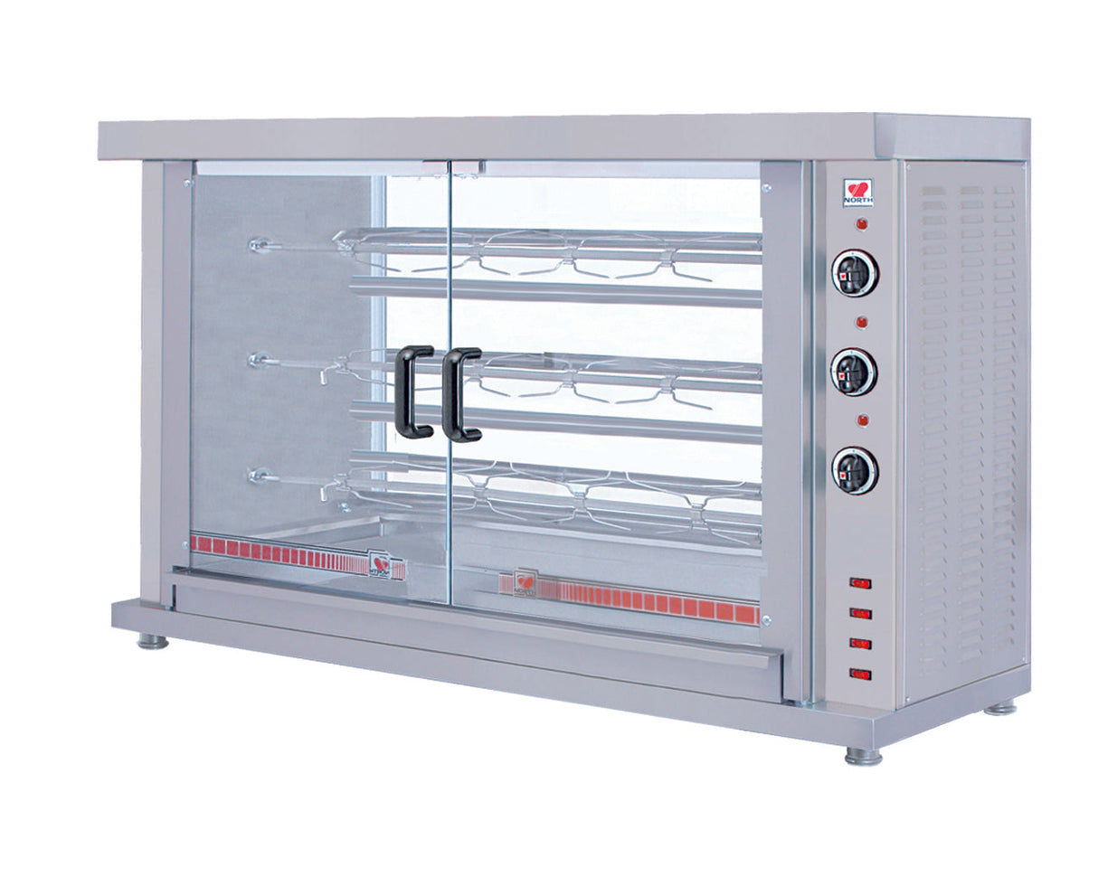 Ultimate Electric Chicken Rotisserie by Combisteel - 3 Spits for Perfectly Roasted Delights