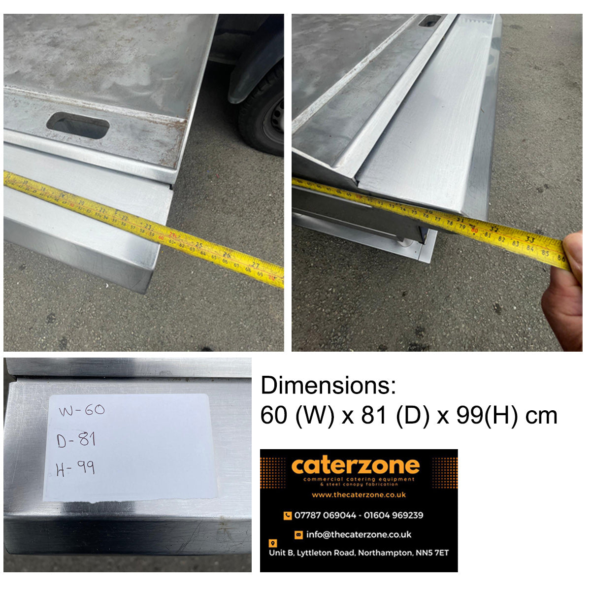 Blue Seal Evolution Griddle with Leg Stand Nat Gas 600mm-REFURBISHED