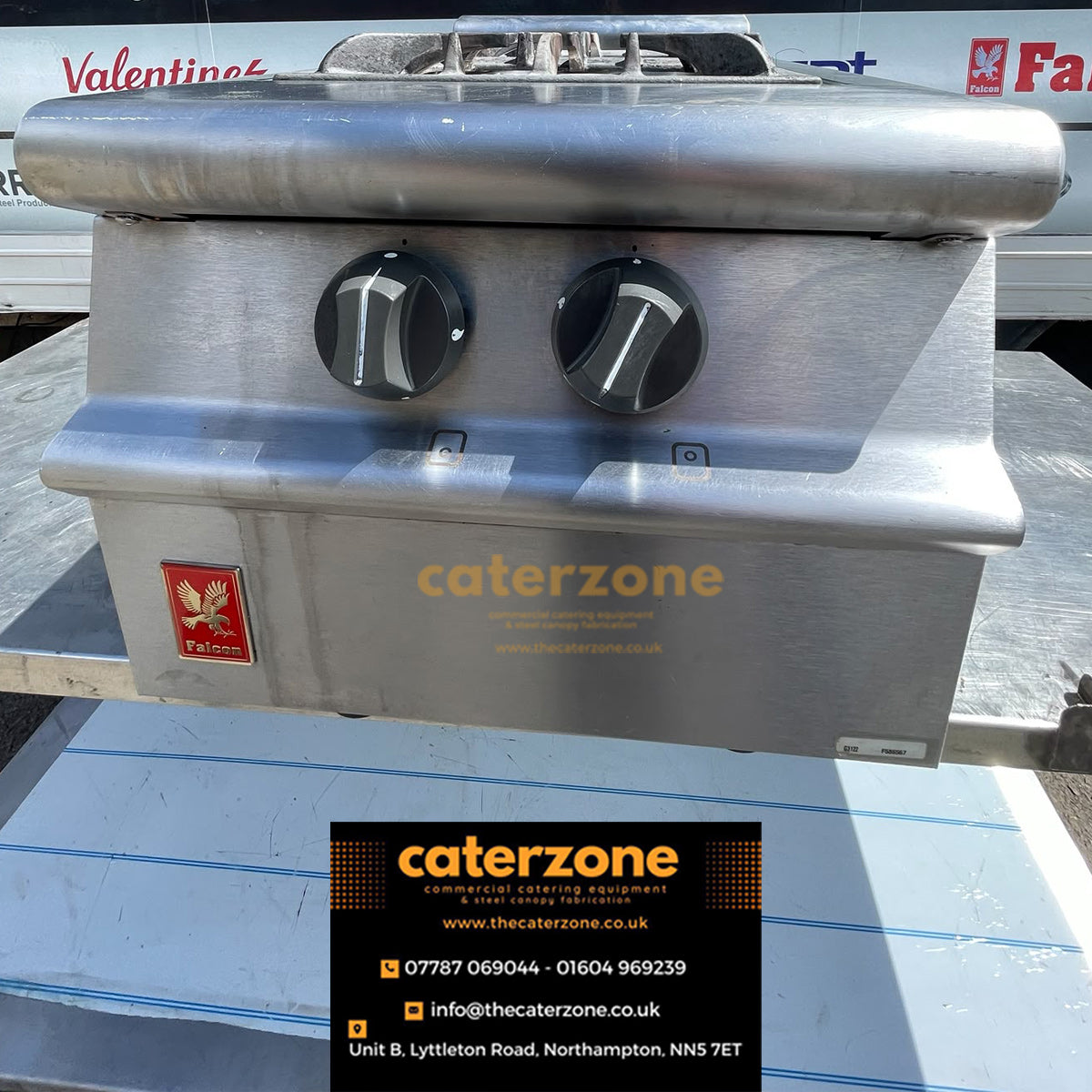 Falcon Dominator Plus 2 Burner Gas Boiling Top G3122-Refurbished