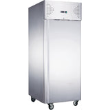 852lt Commercial Bakery Fridge Stainless Steel Upright Cabinet Single Door 800x600mm Ventilated Cooling |  R6080