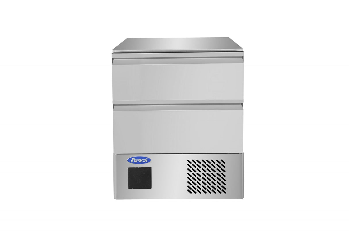 Atosa ESF5R Single Wide Door Space Saving Counter Fridge