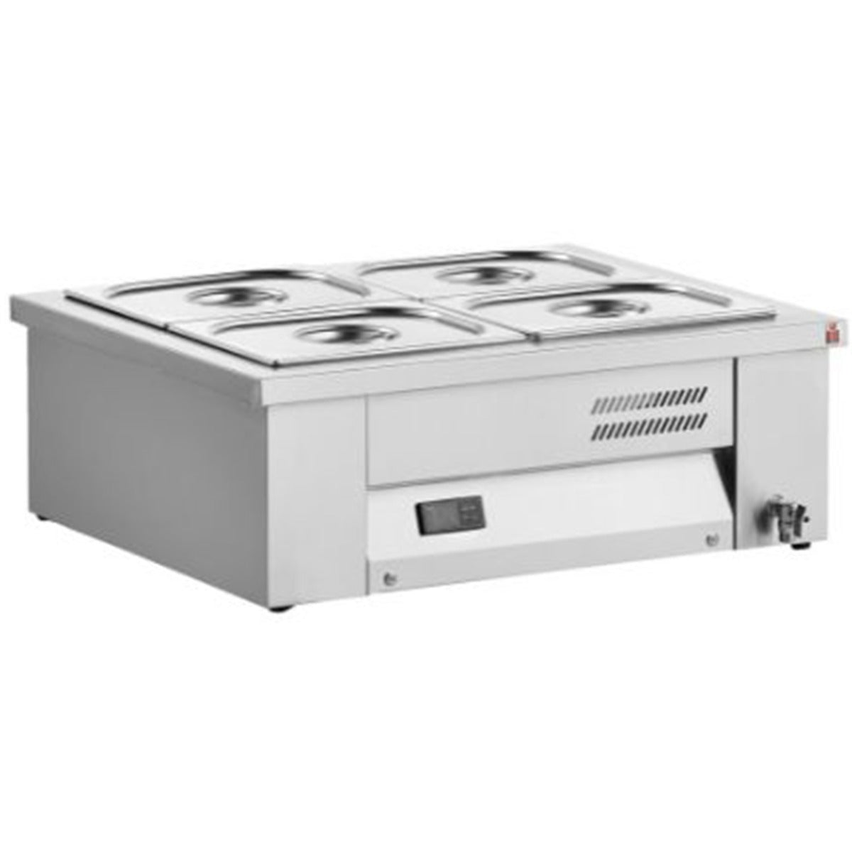 Counter Top Bain Marie 2x Gn1/1