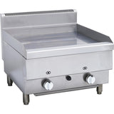 Gas Griddle Ribbed 2 Zone 12k W Table Top |  6 Gtrg60