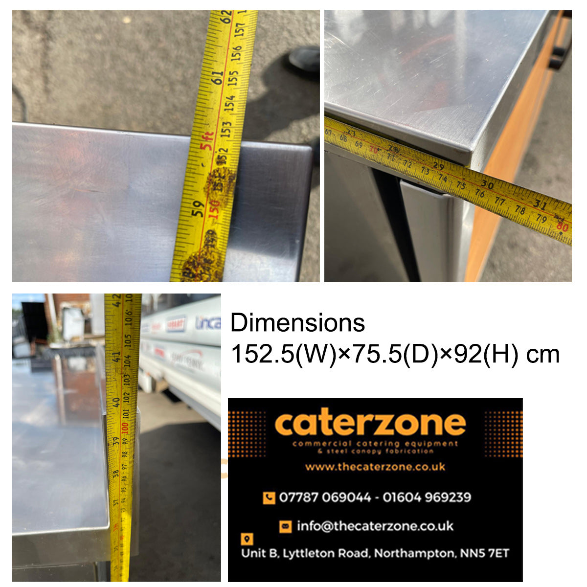 Refrigerated workbench-Refurbished