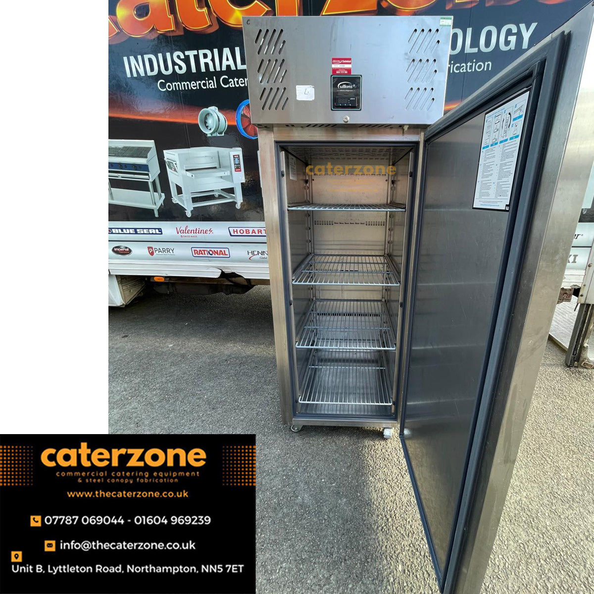 Williams Commercial Upright Fridge-Refurbished