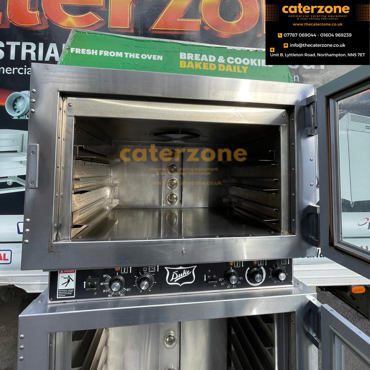 DUKE AHPO-618, PROOFER/CONVECTION OVEN-REFURBISHED – image 6