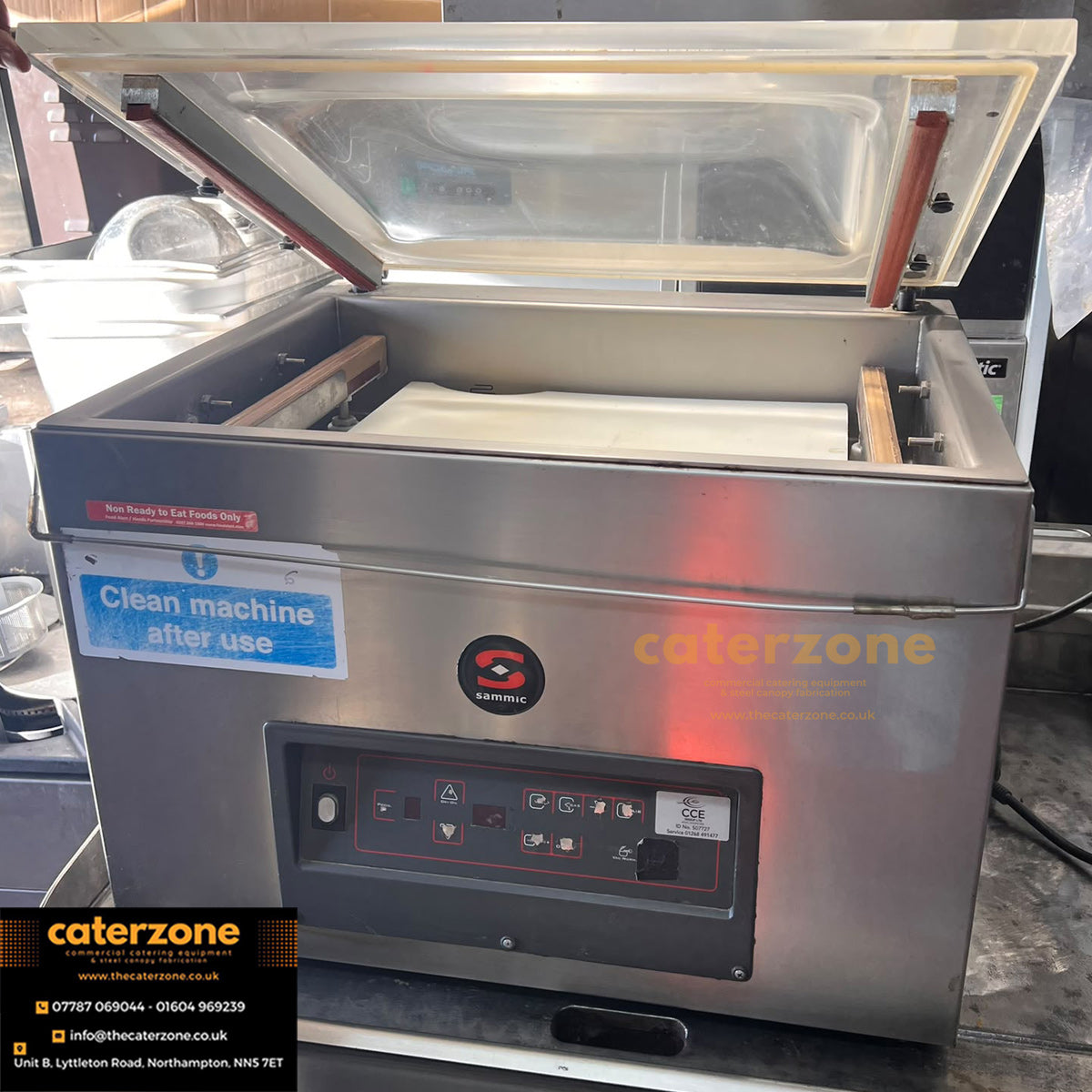 Sammic SV-520S Commercial Vacuum Packing Machine – 20 m3/h-REFURBISHED