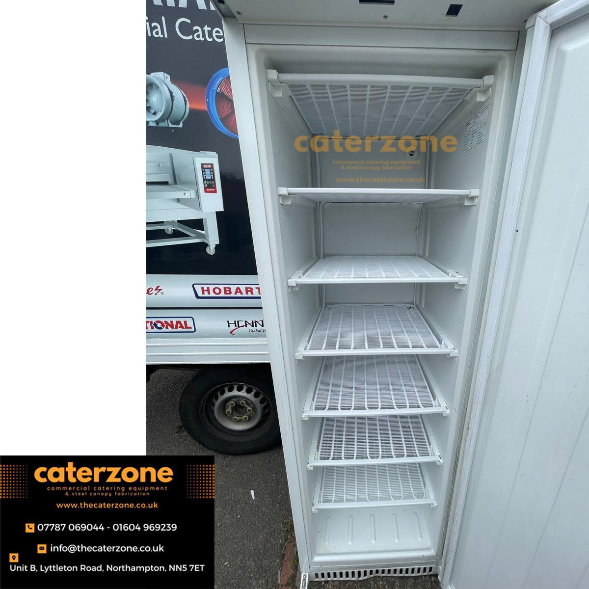 BLIZZARD UPRIGHT COMMERCIAL FREEZER -REFURBISHED