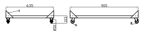 Elevate Your Kitchen with the Combisteel 2-Door Saladette Support - Model 7003.0510