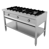 Efficient 3-Burner Combisteel Pancake Preparation Table - Model 7003.0910