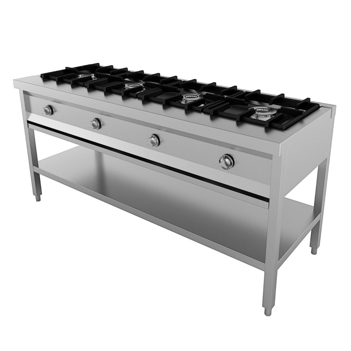 Deluxe 4-Burner Pancake Preparation Station by Combisteel - Model 7003.0915