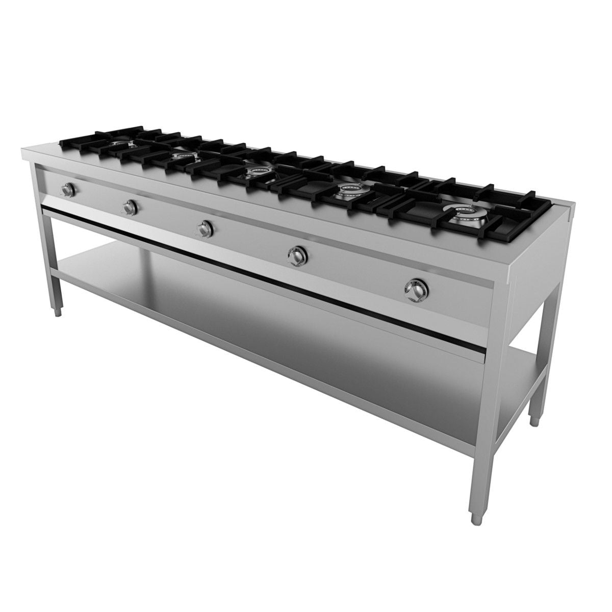 Deluxe 5-Burner Pancake Griddle Station by Combisteel - Model 7003.0920