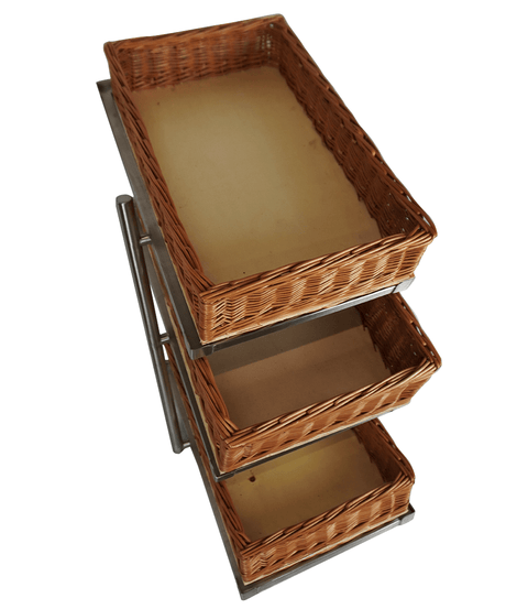 Commercial Catering Equipment - 3-Tier Bread Basket Stand by - Compact Design (Model 7013.2305)