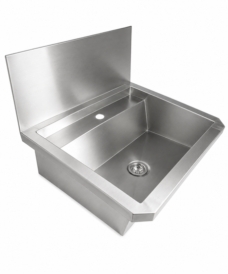 Commercial Sink - 600mm Hand Wash Trough Sink - Model 7013.4600