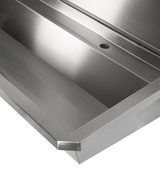 Commercial Sink - Spacious 2400mm Four-Compartment Hand Wash Trough Sink - Model 7013.4615