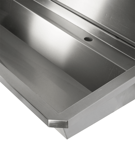 Commercial Sink - Spacious 2400mm Four-Compartment Hand Wash Trough Sink - Model 7013.4615