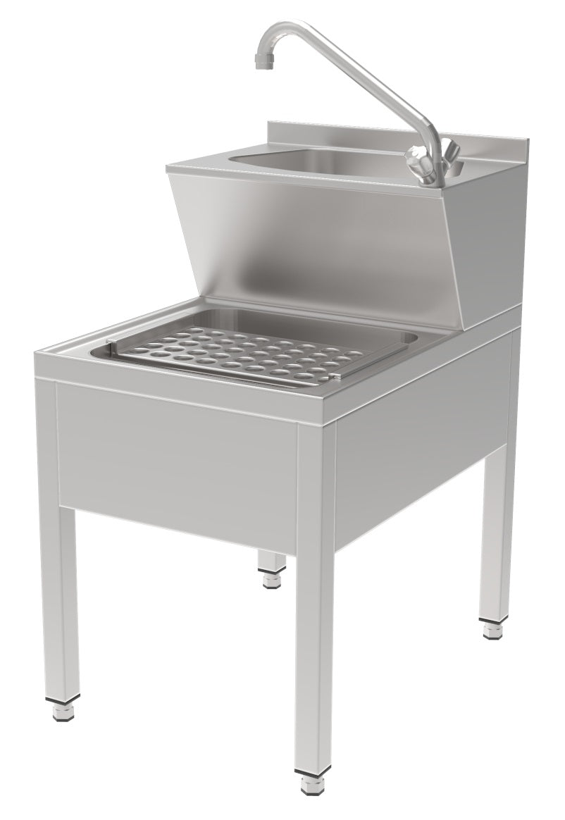 Stylish Combisteel Hand Washbasin - Model 7013.0765