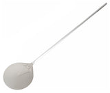 Premium 23-Inch Round Stainless Steel Pizza Shovel by Combisteel