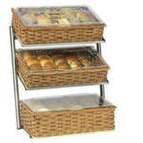 Stylish Combisteel 3-Tier Bread Basket Etagere - Perfect for Displaying Pastries and Breads