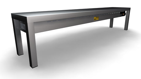 Commercial Shelving - 1600mm Wide Ceramic Heated Overshelf with Four Powerful 250W Elements - Model 7020.0715