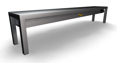 Commercial Shelving - 1800mm Wide Single Ceramic Heated Overshelf – 5 Powerful 250W Elements