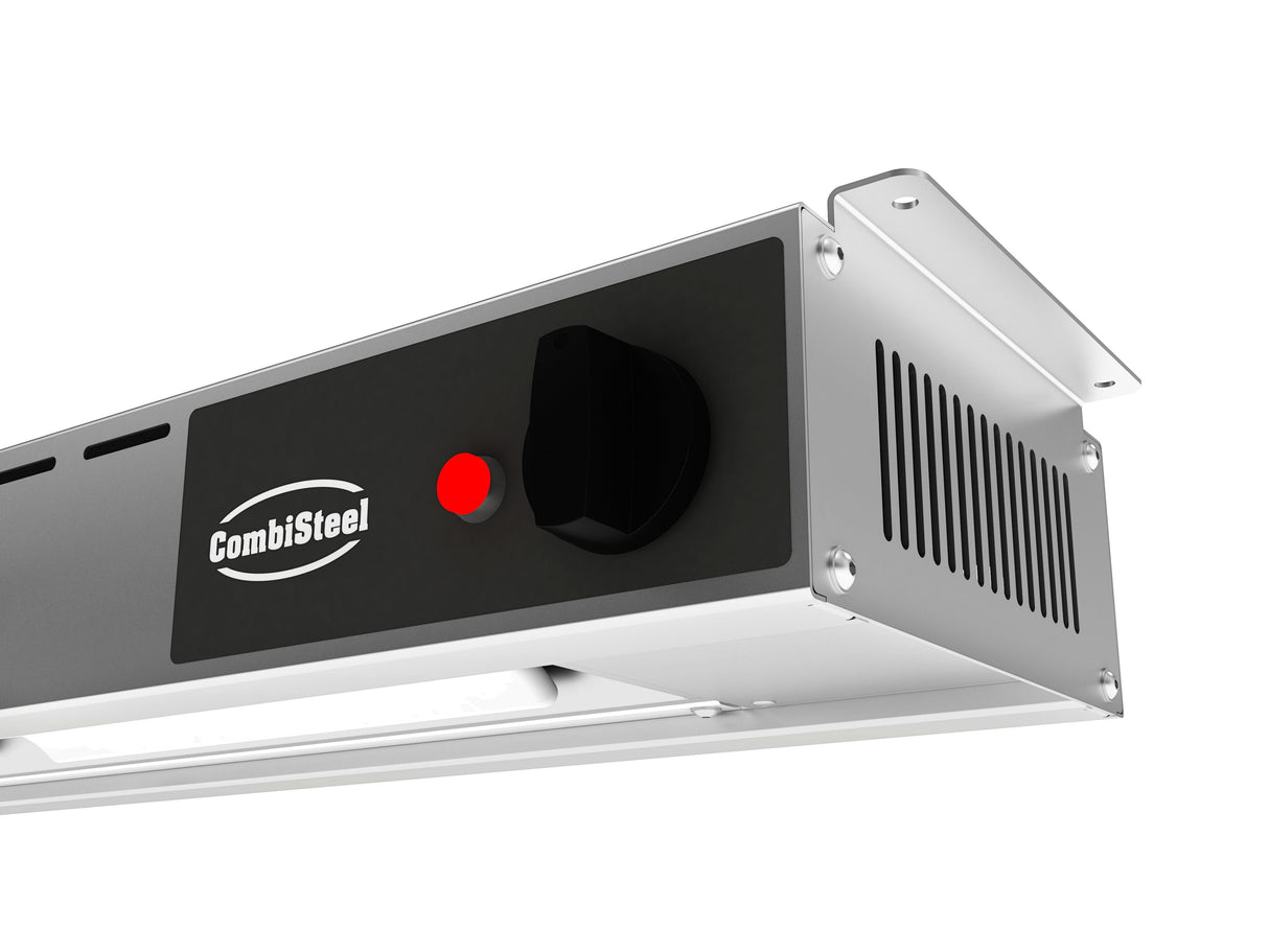 Elevate Your Dining Experience with the Combisteel 1400 Ceramic Overhead Warmer - 4 Powerful 250W Heaters!