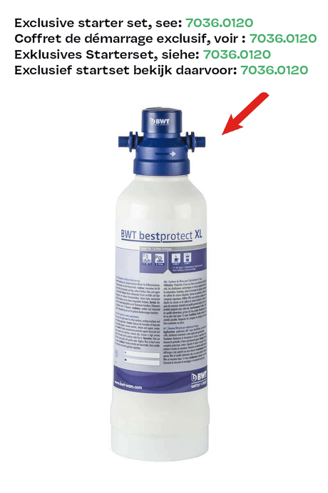 Commercial Catering Equipment - Water Filter - Model 7036.0100 for Pure Refreshment