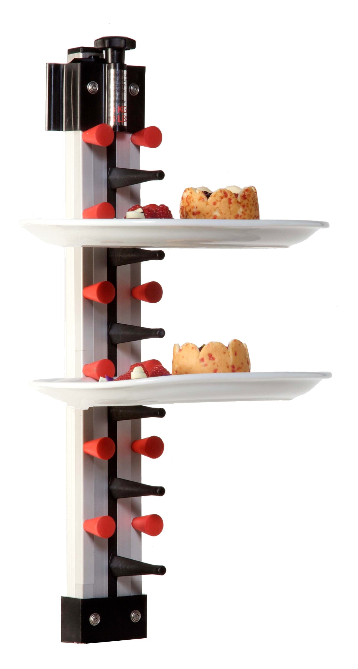 Combisteel Plate Rack Wall Model 6