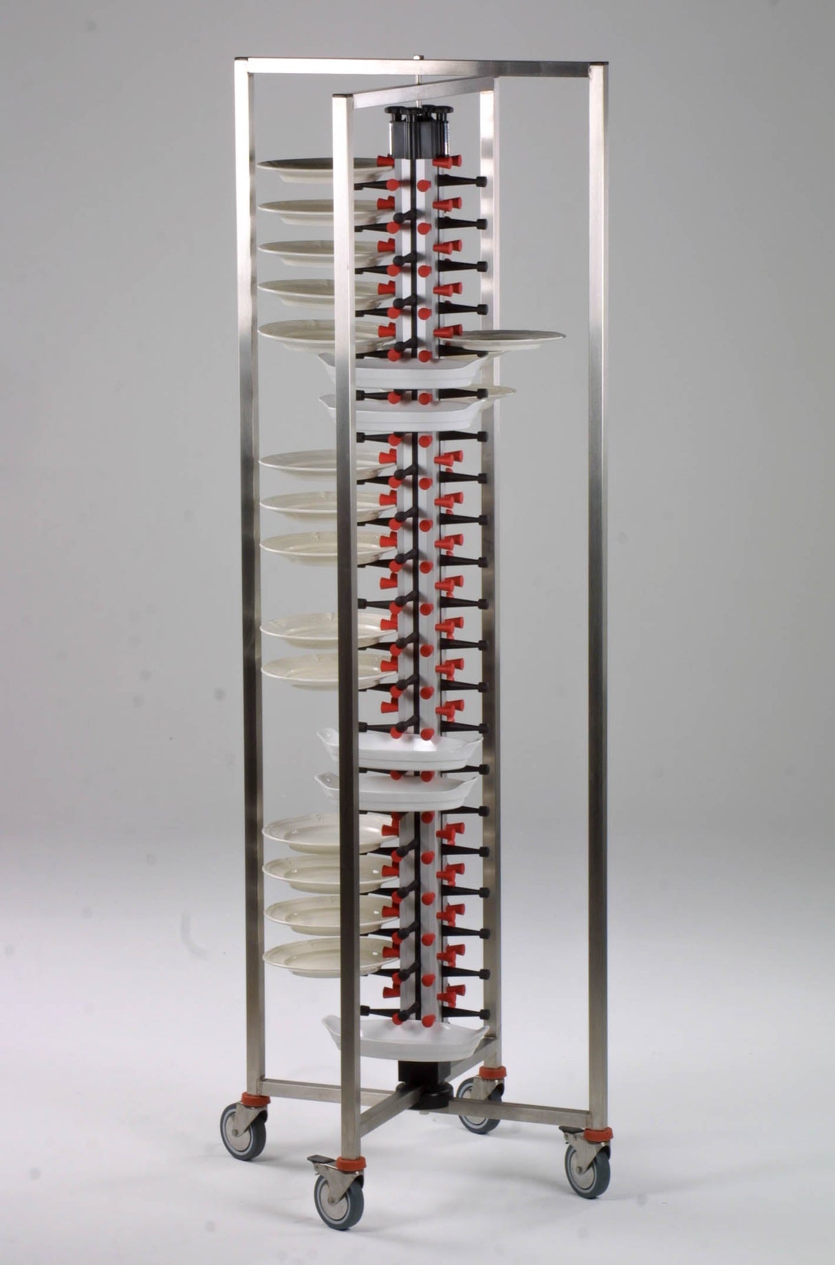 Versatile Collapsible Plate Rack Trolley by Combisteel - Model 48 - 7036.0045