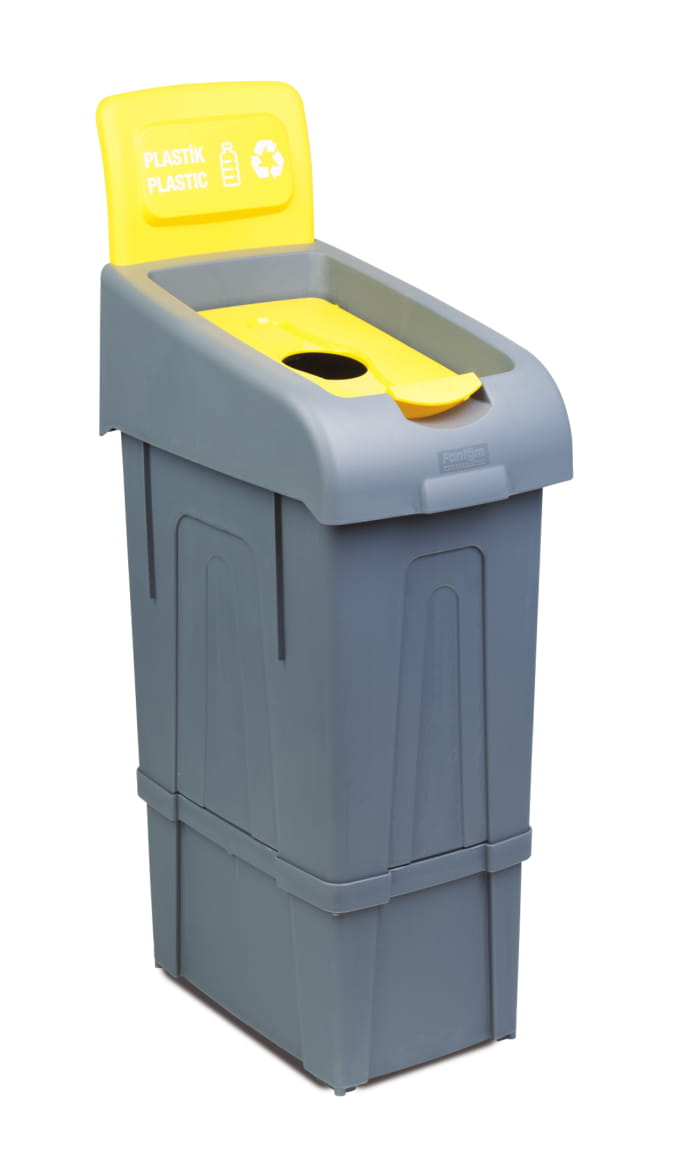 Eco-Friendly CombiSteel Recyclable Waste Bin - Model 7048.0075