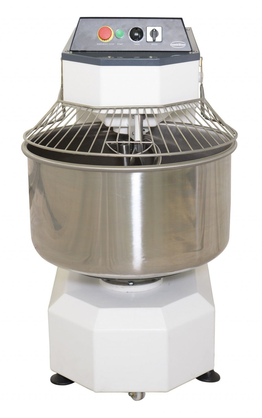 High-Performance Combisteel Twin Speed Spiral Dough Mixer - 100 Litre Capacity (75kg) - Model 7061.0130