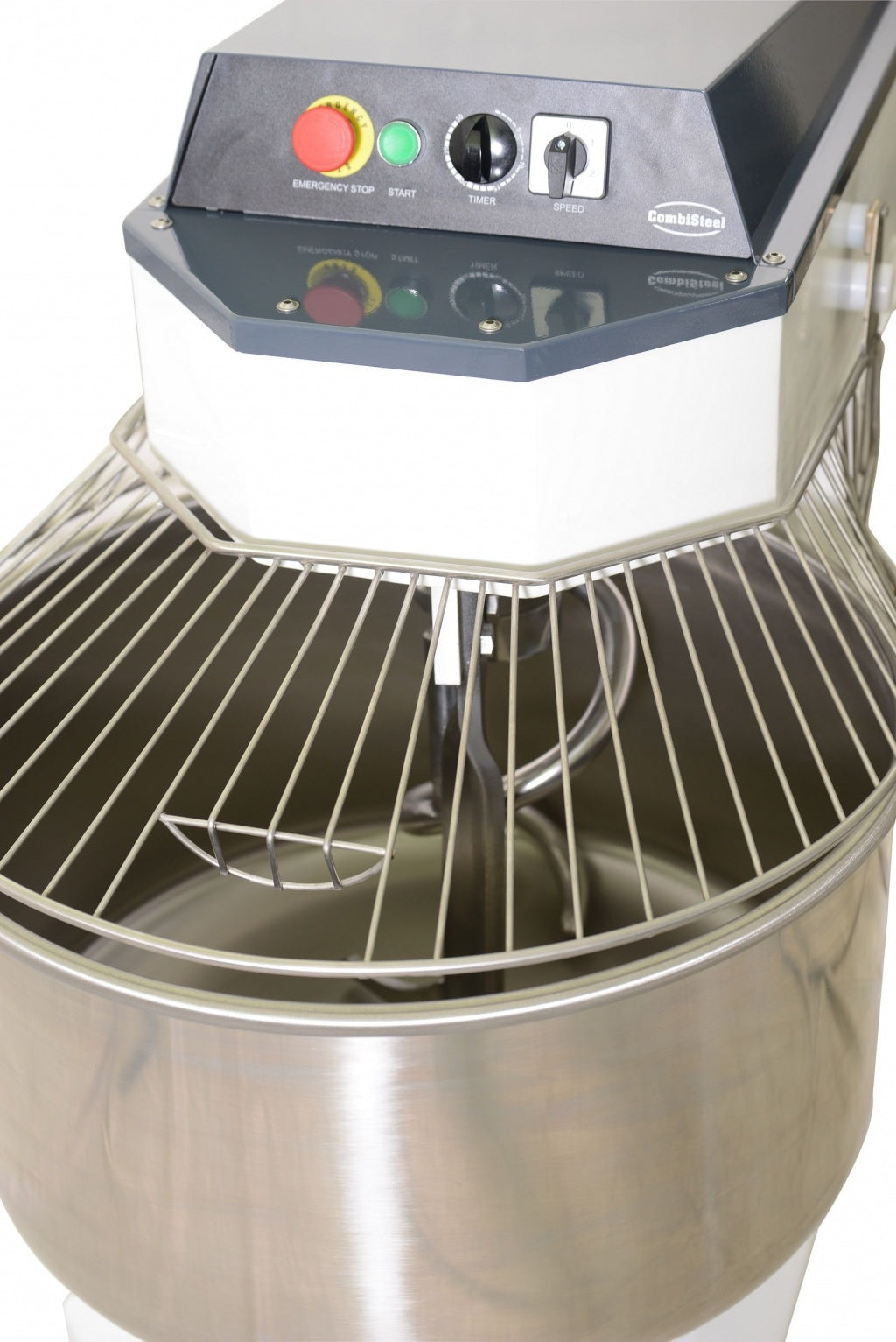 High-Performance Combisteel Twin Speed Spiral Dough Mixer - 100 Litre Capacity (75kg) - Model 7061.0130