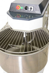 High-Performance Combisteel Twin Speed Spiral Dough Mixer - 100 Litre Capacity (75kg) - Model 7061.0130