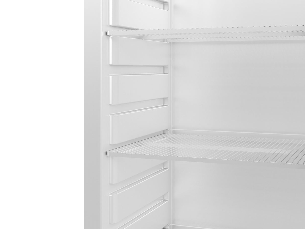 Commercial Catering Equipment - Refrigerator White 1 Door 600 L