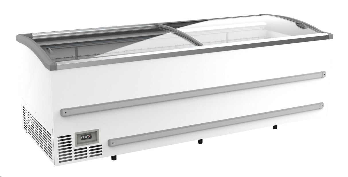 Combisteel Premium 2500L White Chest Freezer for Supermarkets - Model 7072.0060