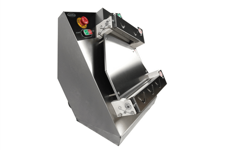 Commercial Catering Equipment - Perfectly Crafted Pizza Dough Roller with Dual 15-Inch Rollers - Model 7073.0125