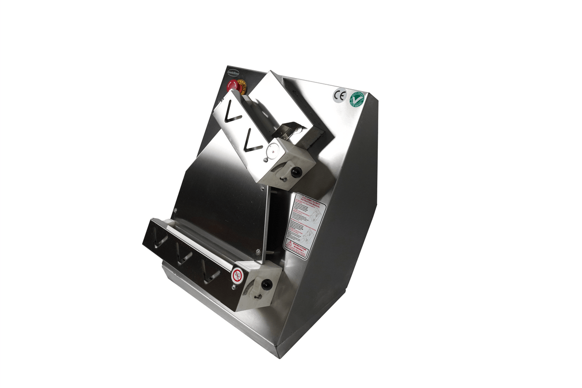 Commercial Catering Equipment - Perfectly Crafted Pizza Dough Roller with Dual 15-Inch Rollers - Model 7073.0125