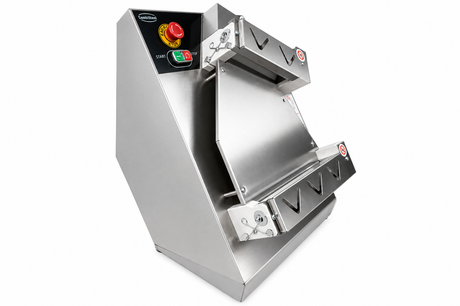 Commercial Catering Equipment - Effortless Pizza Making with the 12-Inch Twin Roller Dough Former - Model 7073.0115
