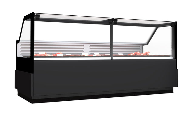 Refrigerated Meat Display With Plate Cooling Rick 2.5 *transport On Request*