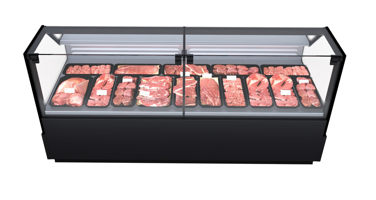 Commercial Catering Equipment - Refrigerated Meat Display With Plate Cooling Rick 2.0