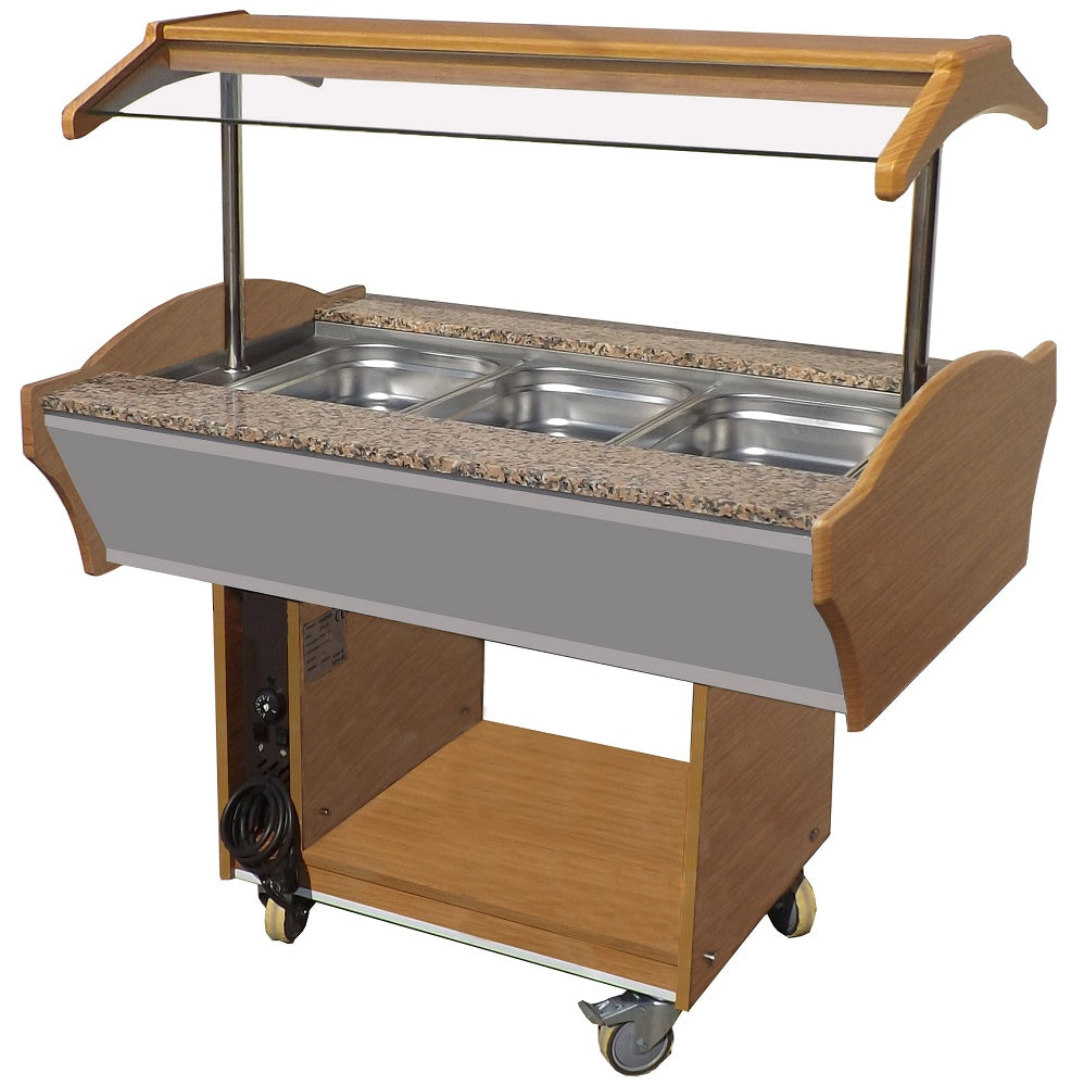 Elevate Your Serving Experience with the Combisteel Hot Buffet GN 3/1 - Model 7077.0020