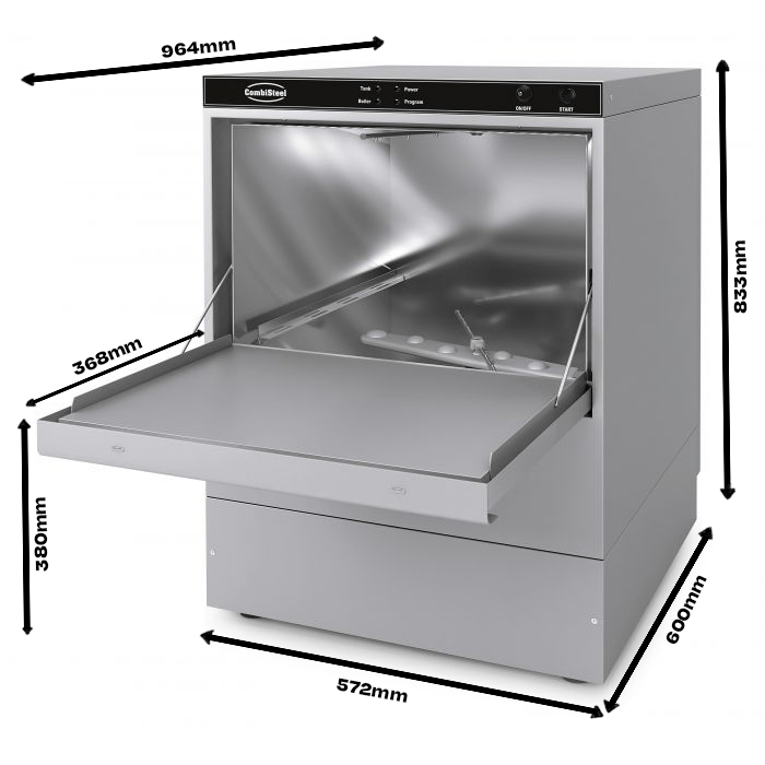 Commercial Dishwasher - Dishwasher Frontloader Ent 500 230